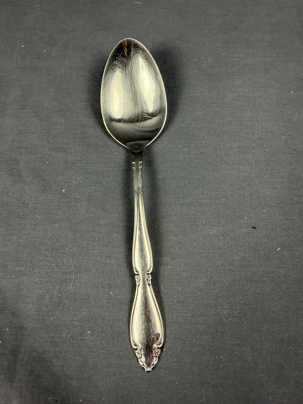 Oneida Ltd. Stainless Berkeley Square Serving Spoon 8.25" Glossy